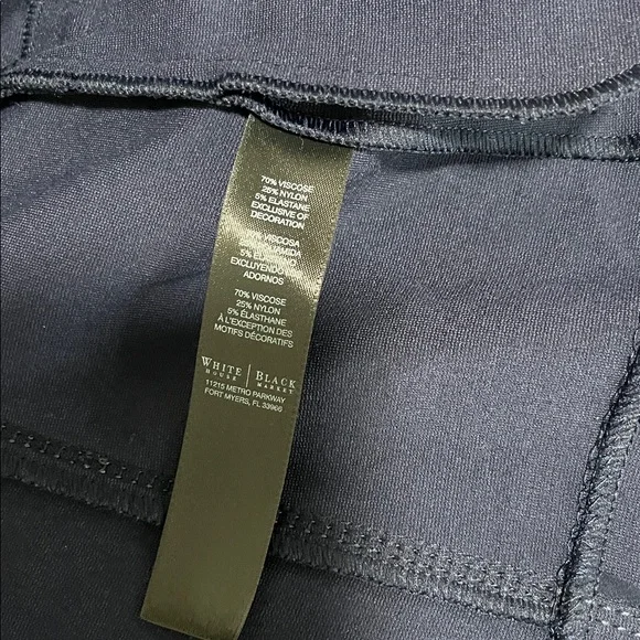 White House Black Market Navy Military Jacket - Picture 7 of 7